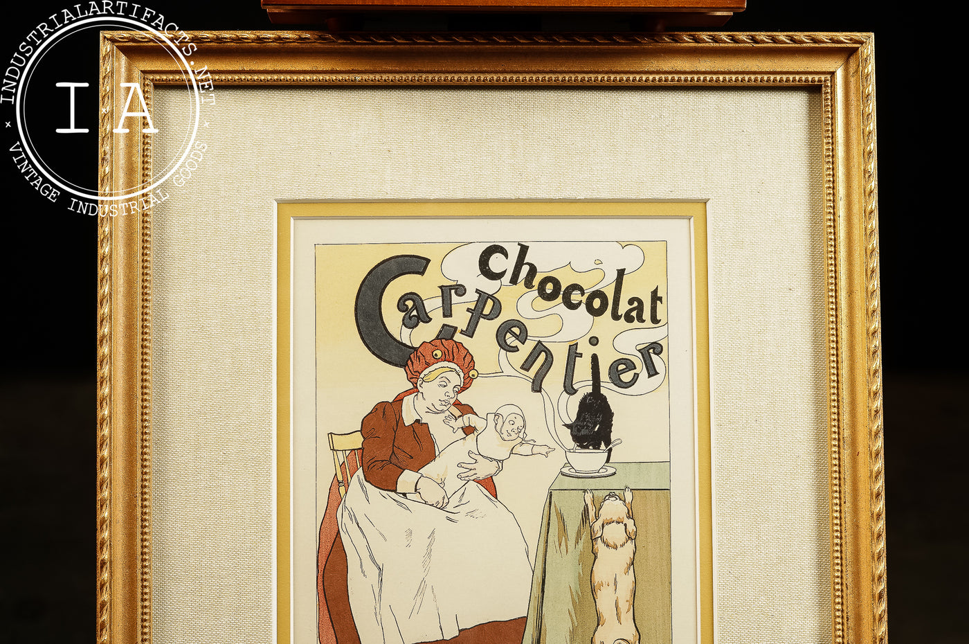 Les Maîtres de l'Affiche #83 - Chocolat Carpentier | Late 19th C. Gerbault Print