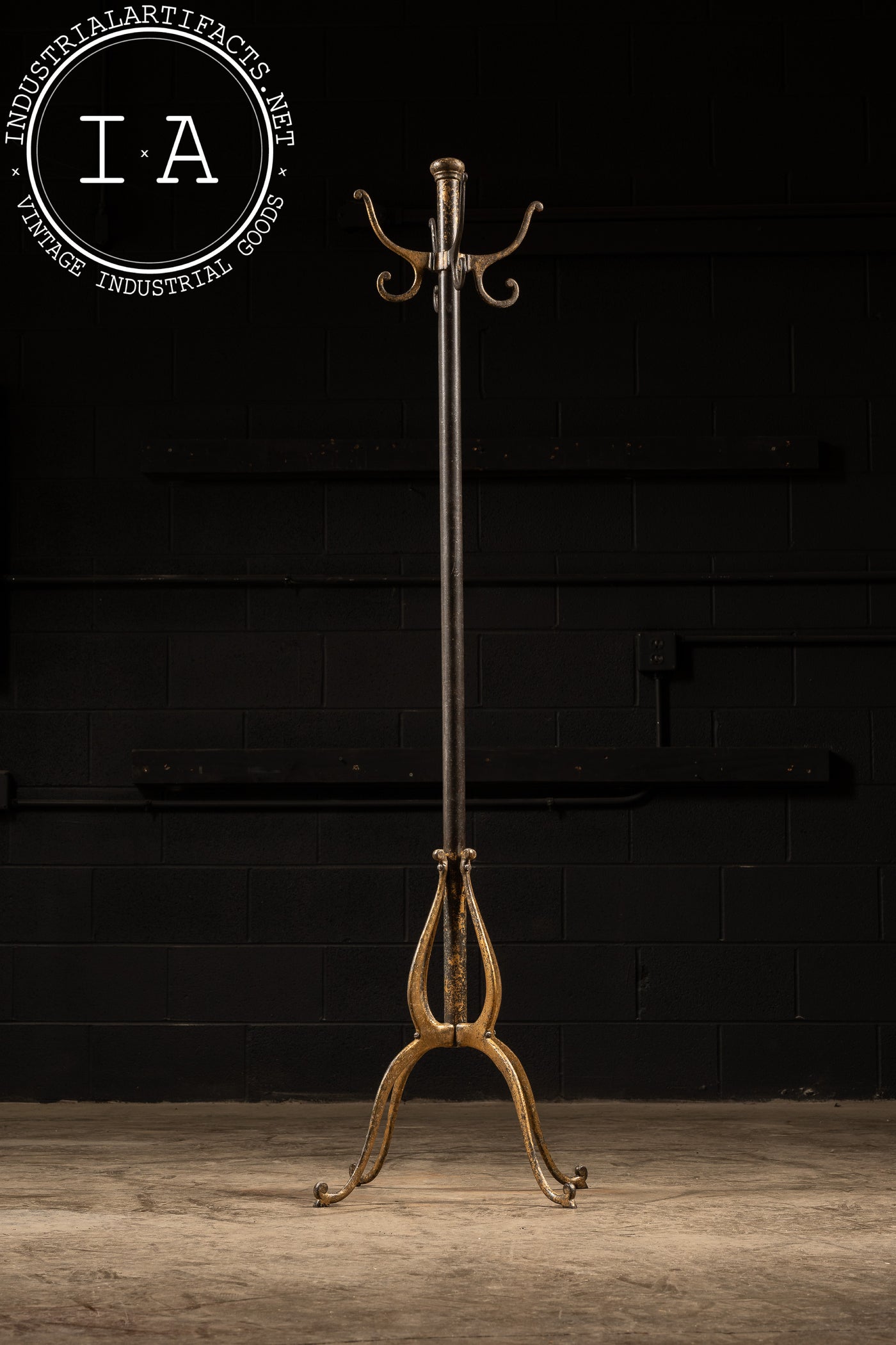 Cast iron coat rack sale