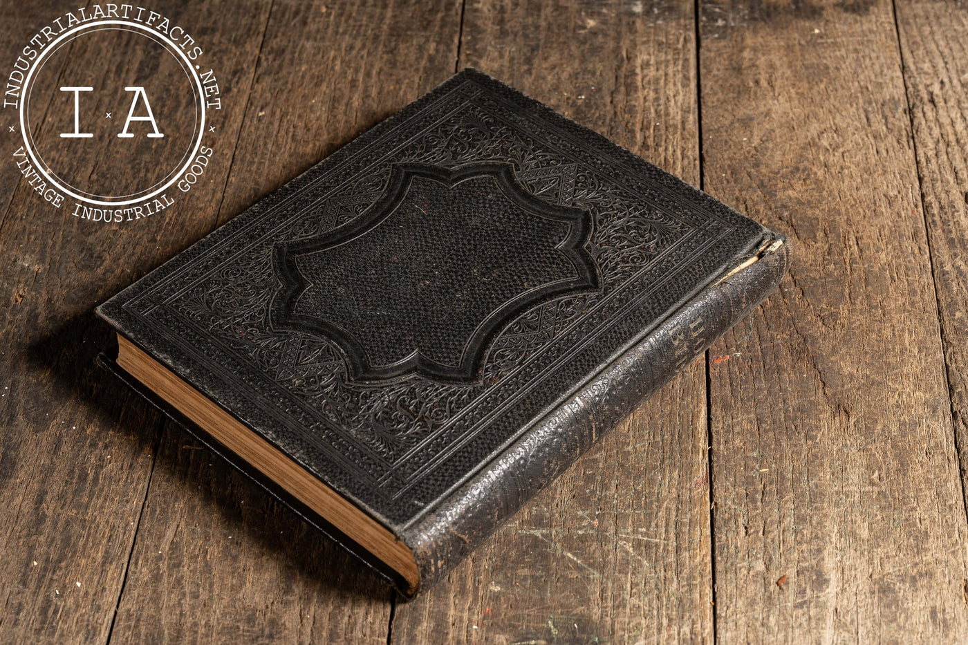Antique Late Victorian Family Presentation Holy Bible