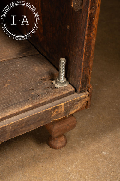 Early Oak General Store Counter