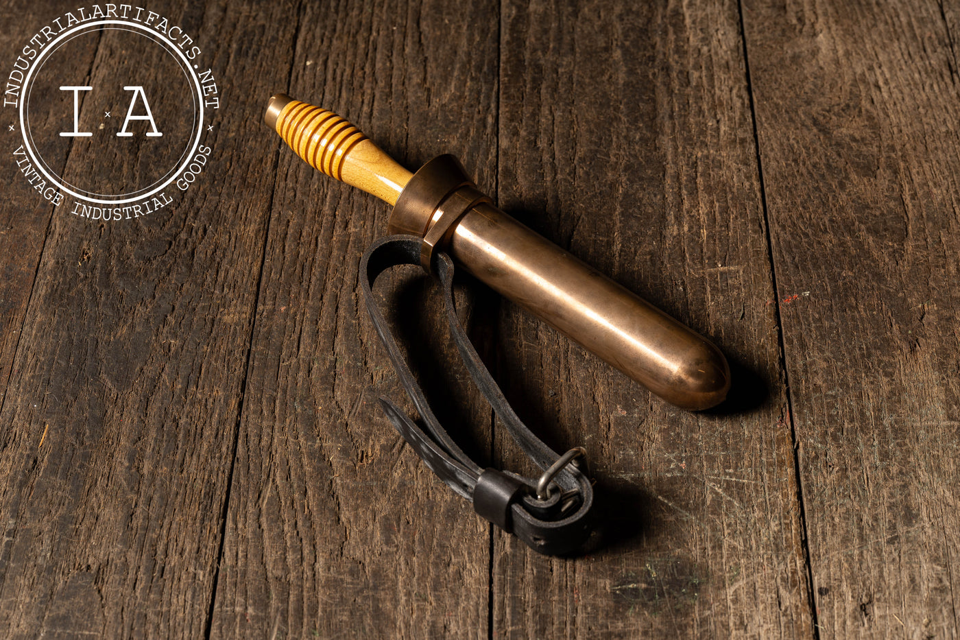 WWII-Era Serrated U.S. Navy Diver’s Knife with Defensive Sheath by DESCO