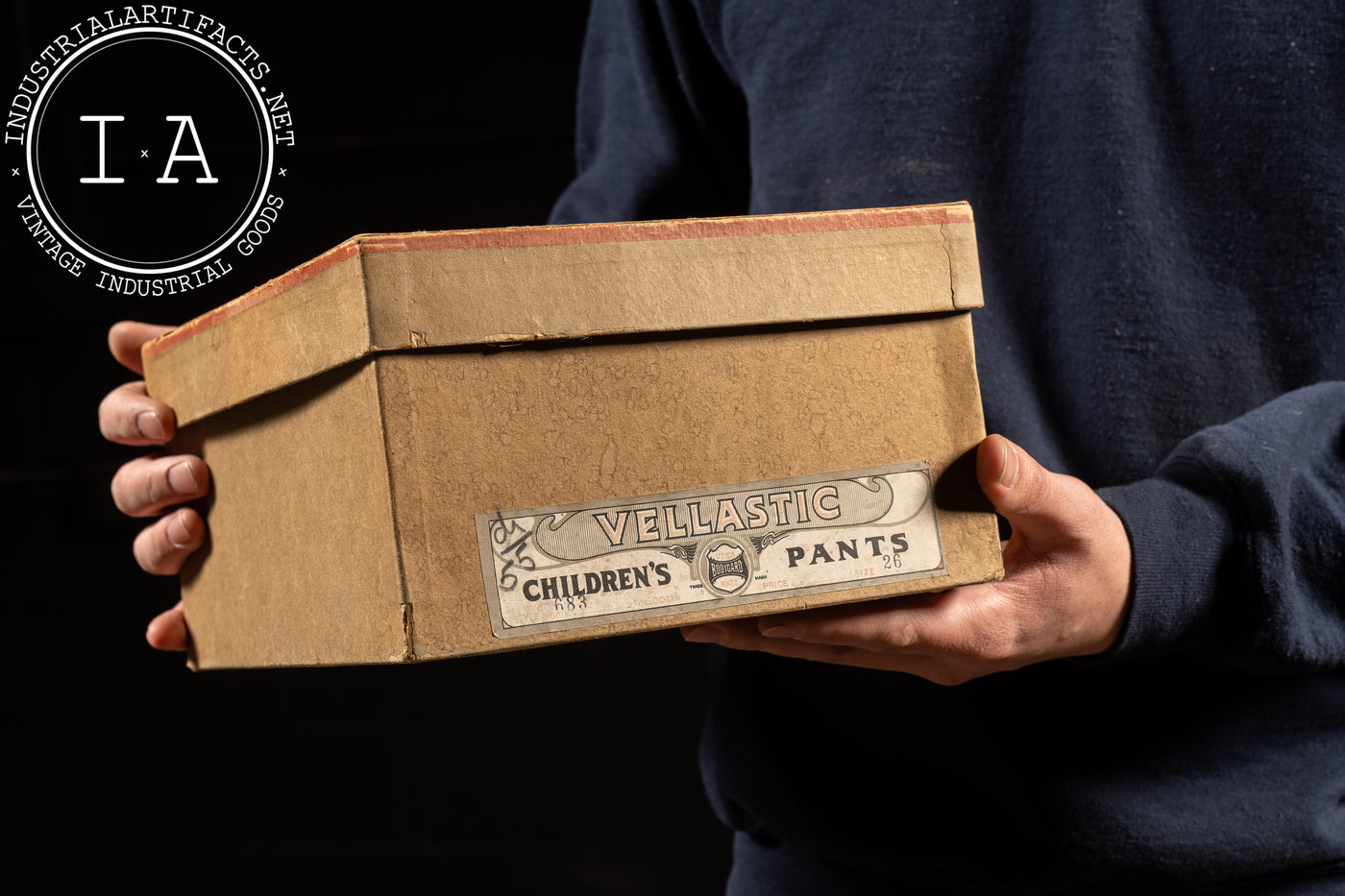 Early 20th Century NOS Box of Fleeced Children's Thermals