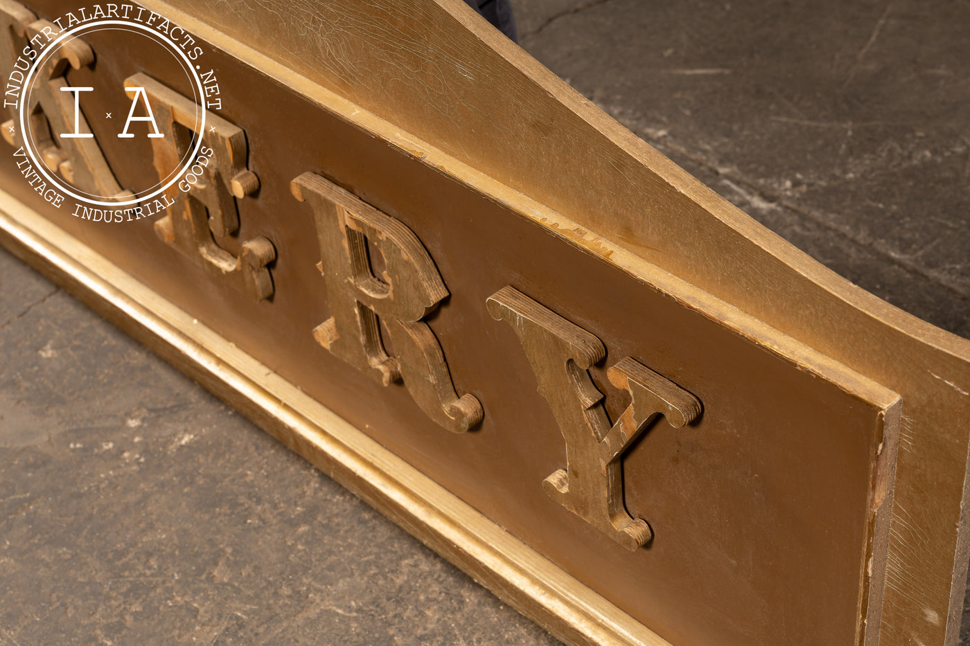 Vintage Large Wooden “Bakery” Trade Sign