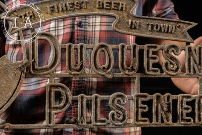 Duquesne Pilsener Neon Sign Plate