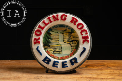 Vintage Rolling Rock Lighted Sign