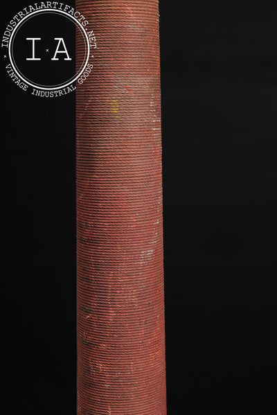 Antique Cast Iron Fire Hose Nozzle by Boston Woven Hose & Rubber Co.