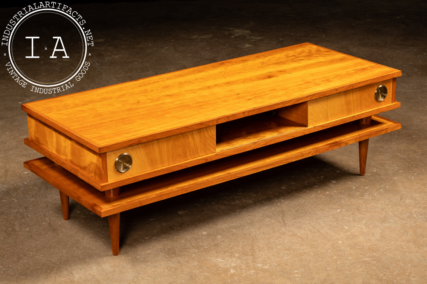 MCM Danish Oak Console Table