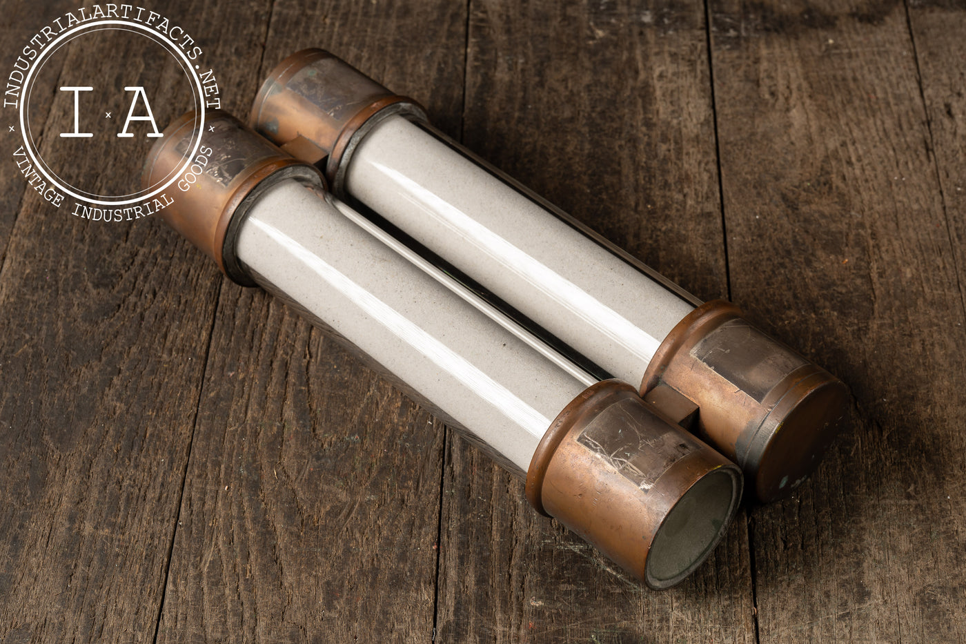 Vintage Pair of Large Fuses by General Electric