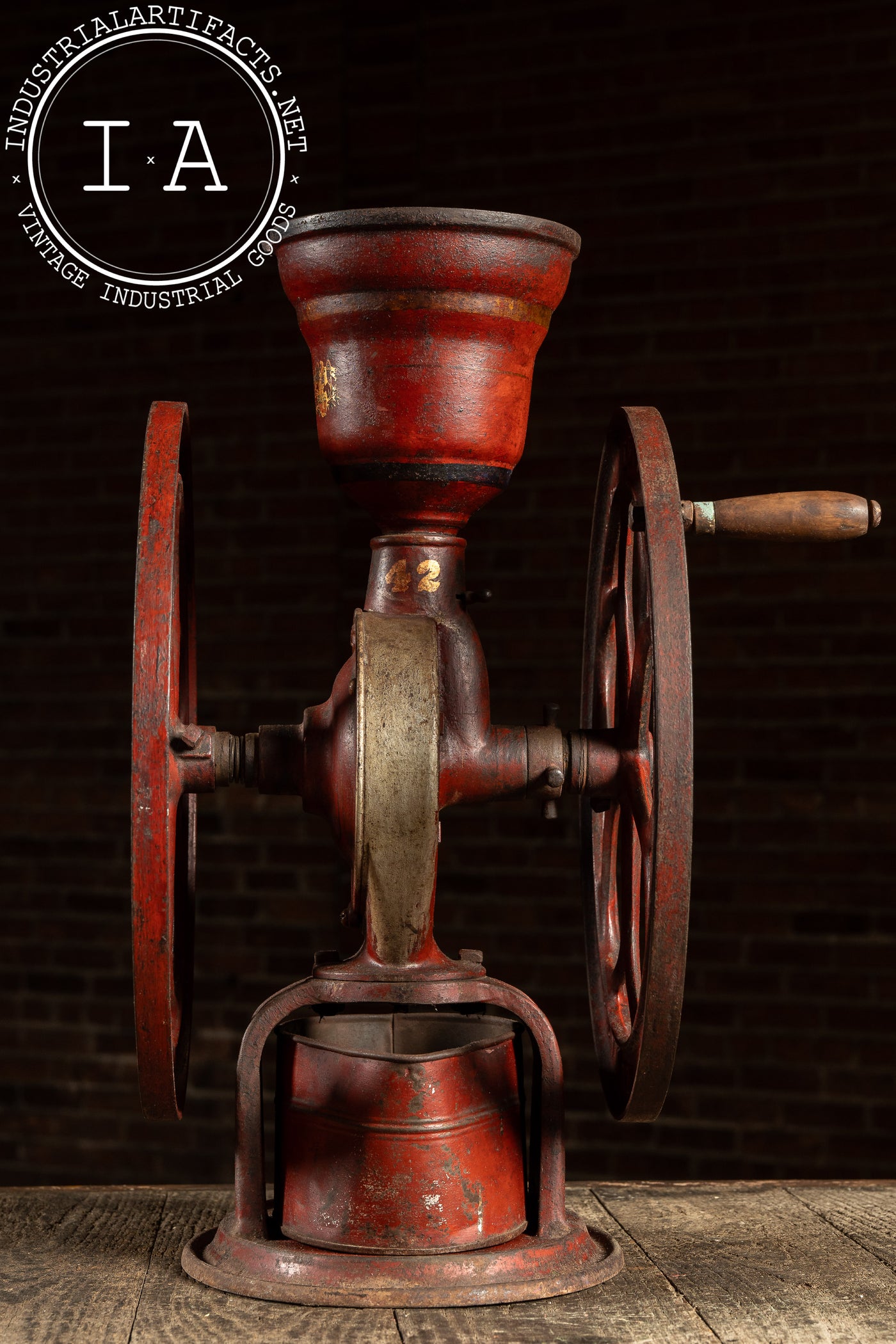 Early 20th Century Coffee Grinder by Elgin National