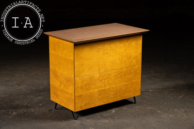 Mid-Century 30-Drawer Library Card Catalog Cabinet