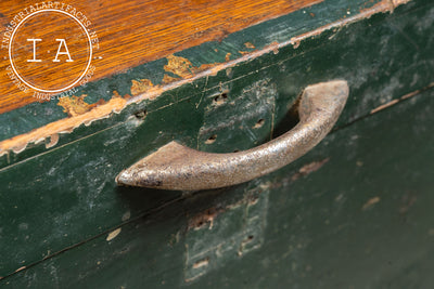 Vintage Swedish Wooden Trunk
