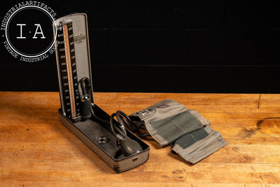 Early 20th Century Baumanometer Blood Pressure Reader in Case