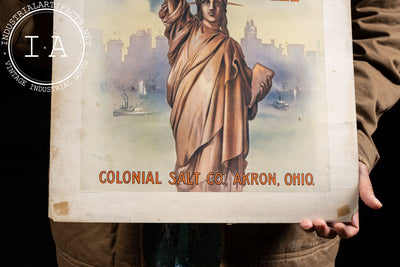 Early 20th Century Colonial Salt Co. Print Ad