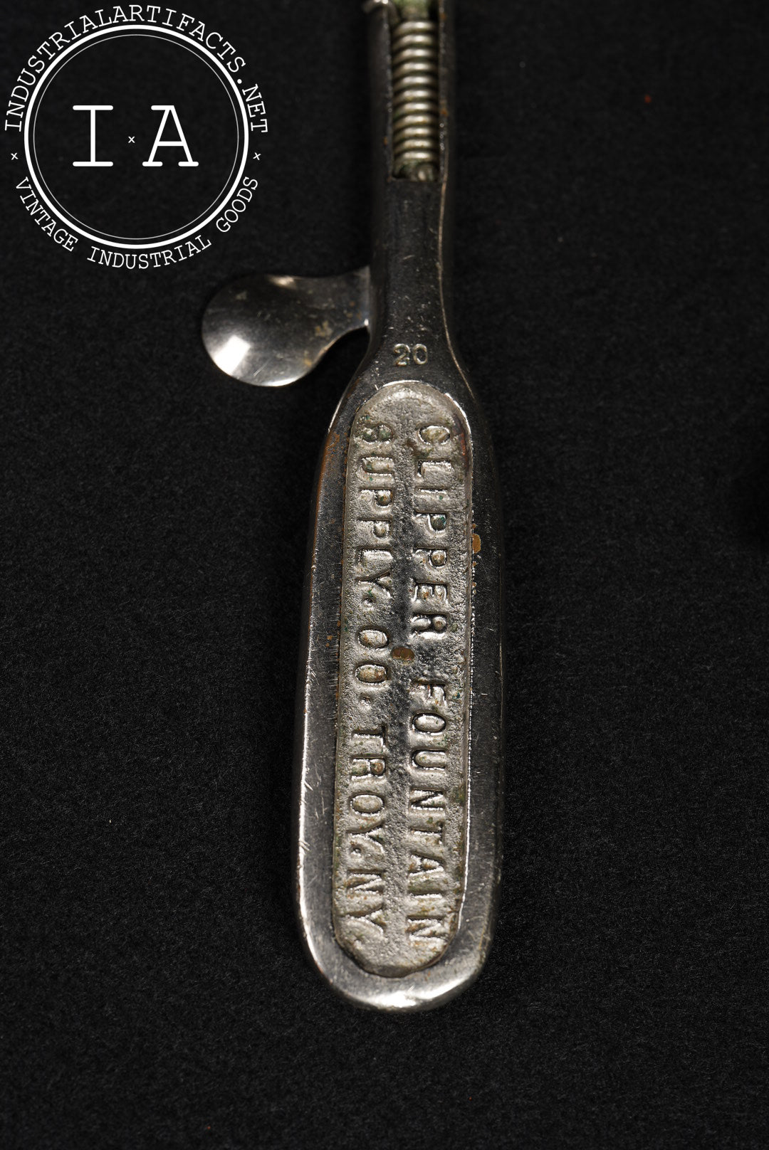 Pair of Antique Mechanical Ice Cream Scoops - Kingery & Clipper