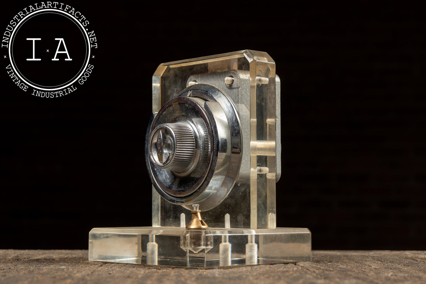 Vintage Permutation Lock Demonstrator by Sargent & Greenleaf
