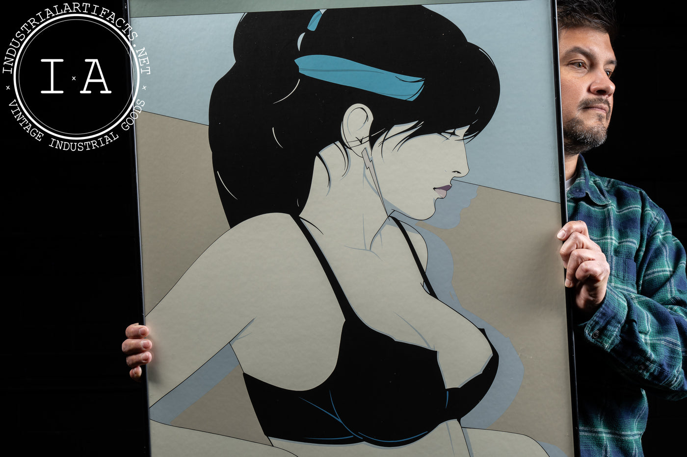 Portfolio I | Framed Patrick Nagel Poster