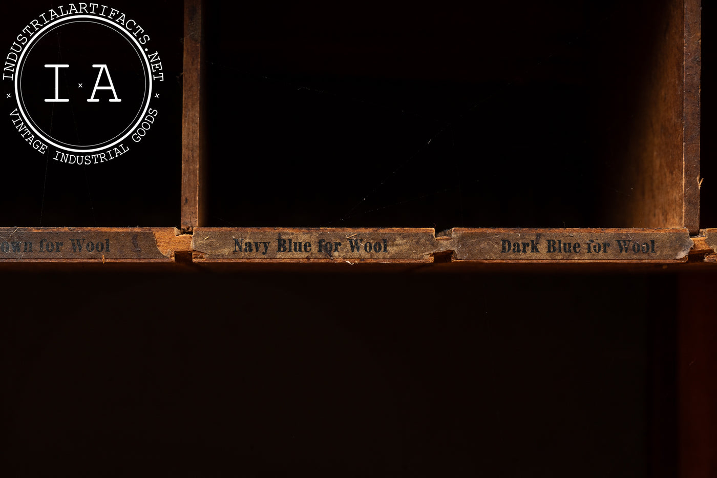 Early 20th Century Diamond Dyes Cabinet