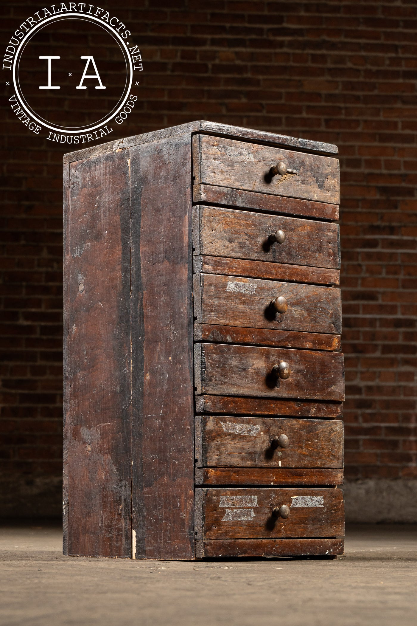 Antique Pine Shop-Made Cabinet
