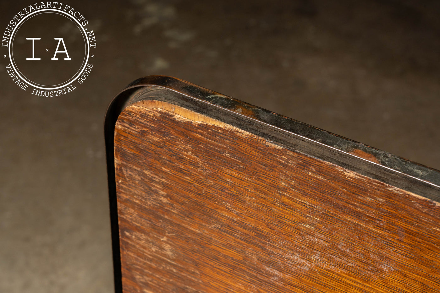 Early 20th Century Japanned Copper Traveling Clerk's Desk