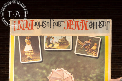 1973 Sword In The Stone, Tom Sawyer Original Posterboard