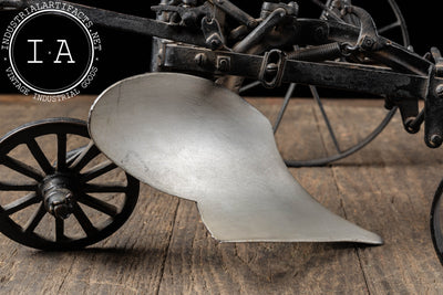 Early 20th Century Seated Plow Salesman Sample