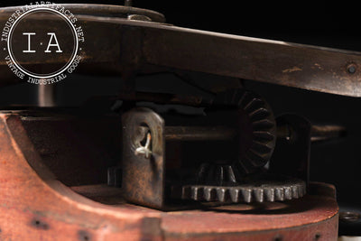 Early 20th Century Hand-Crank Seed Spreader by Cyclone