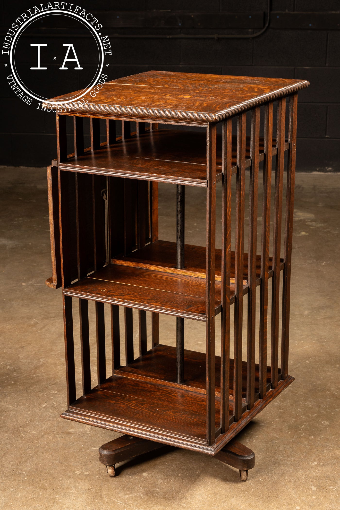 Early 20th Century Revolving Bookcase