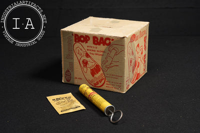Vintage Joe Palooka Bop Bag with Original Box by Ideal