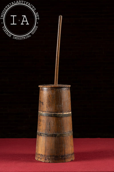 Early 20th Century No. 1 5-Gal. Butter Churn by Standard Churn