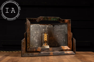 Japanned Copper C.E.S.A. Industrial Inspection Lamp