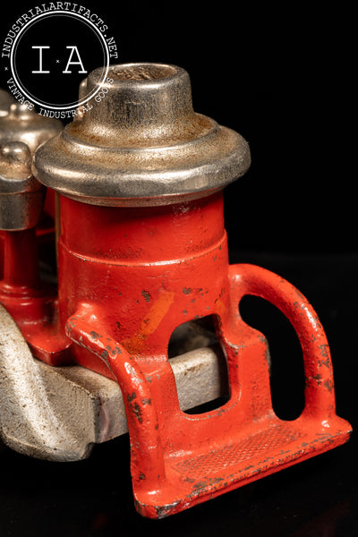 Vintage Hubley Two-Man Fire Pumper Truck