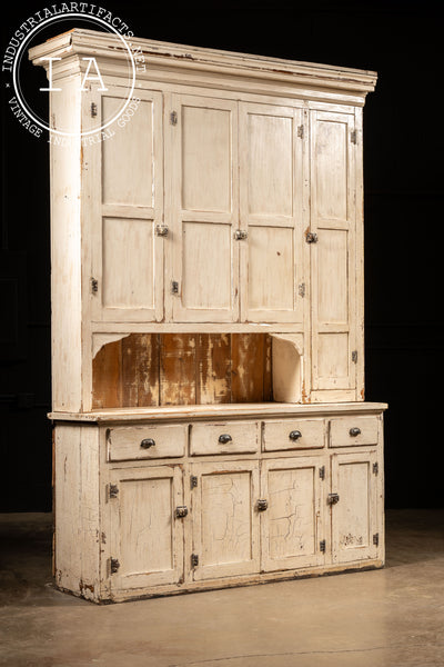 Antique Chippy Farmhouse Hutch