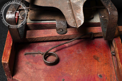 Early 20th Century Hand-Crank Seed Spreader by Cyclone