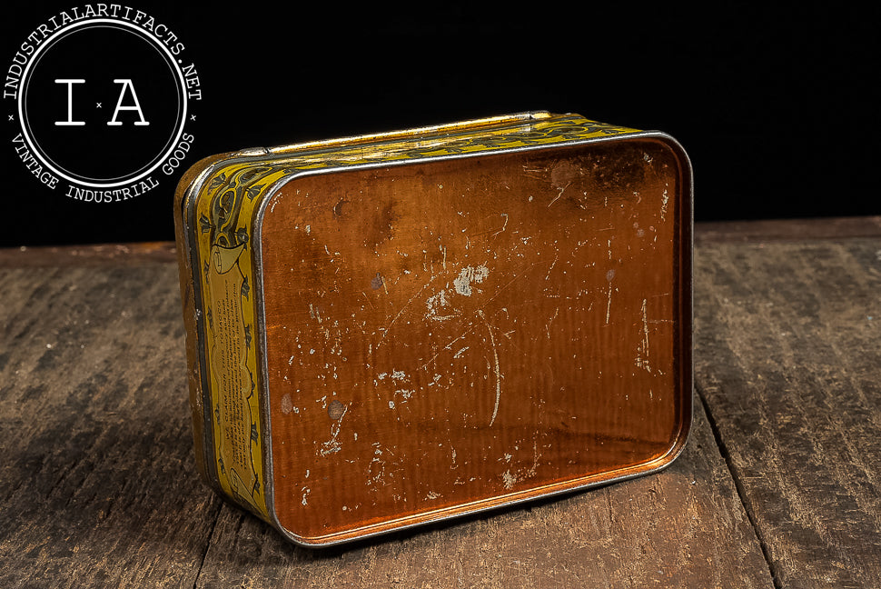 Early 20th Century “Poker Cut Plug” Rock City Tobacco Tin