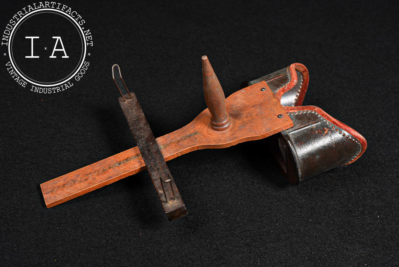 Antique Wooden Stereoscope with Hood