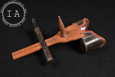 Antique Wooden Stereoscope with Hood