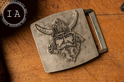 Pewter Viking Belt Buckle