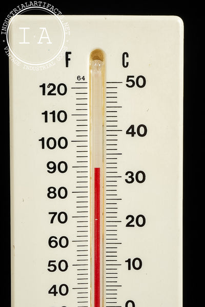 Vintage Coca-Cola Plastic Advertising Thermometer