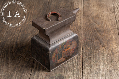 Early 20th Century Macfarlane, Lang Anvil Biscuit Tin