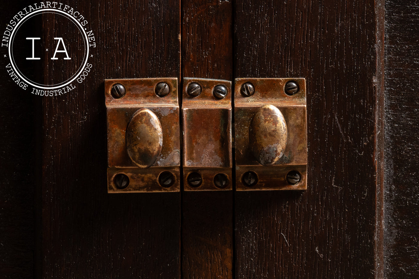 Early 20th Century Quarter-Sawn Oak Clawfoot 18-Drawer Card Catalog