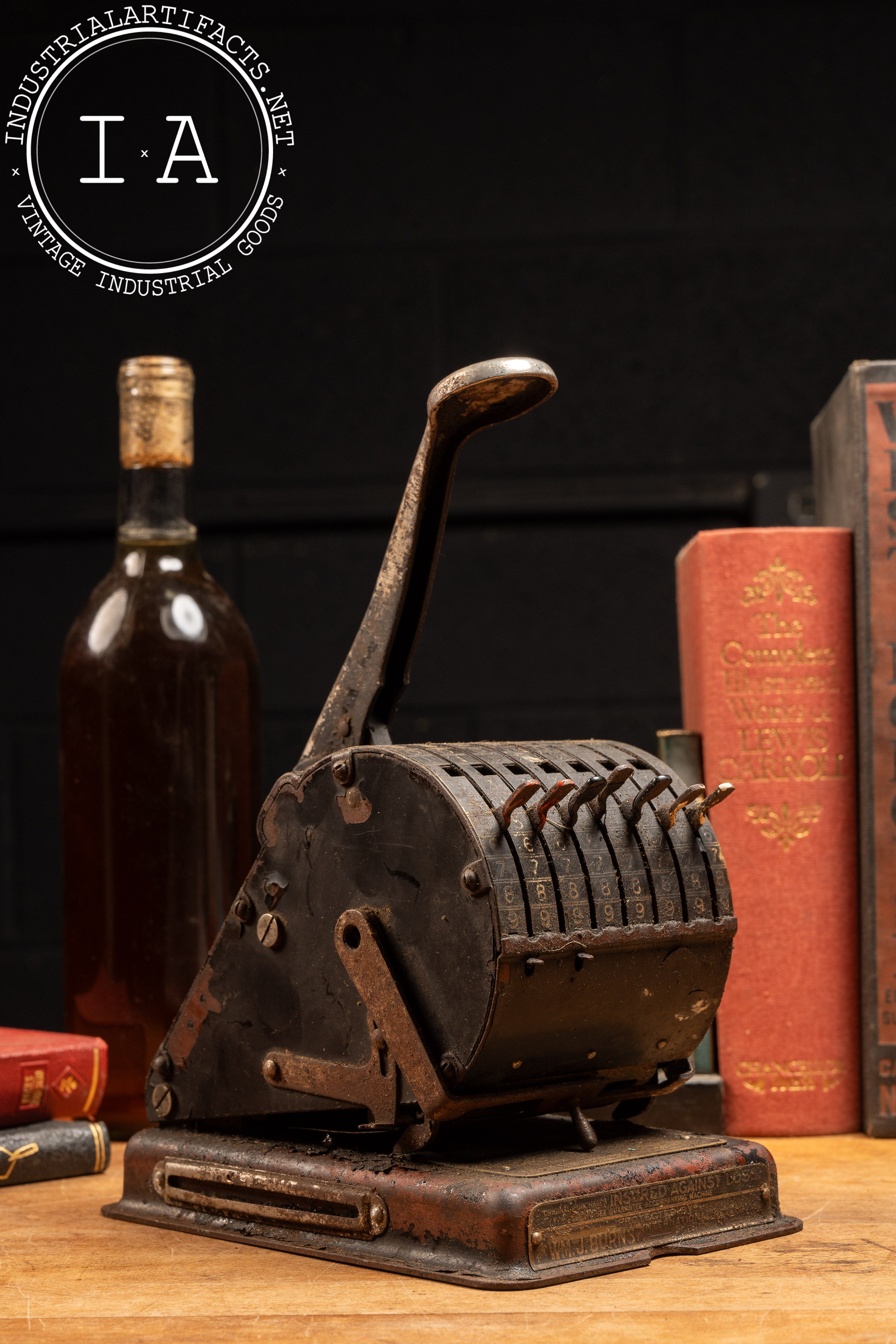 Early 20th Century Check Writing Machine – Industrial Artifacts