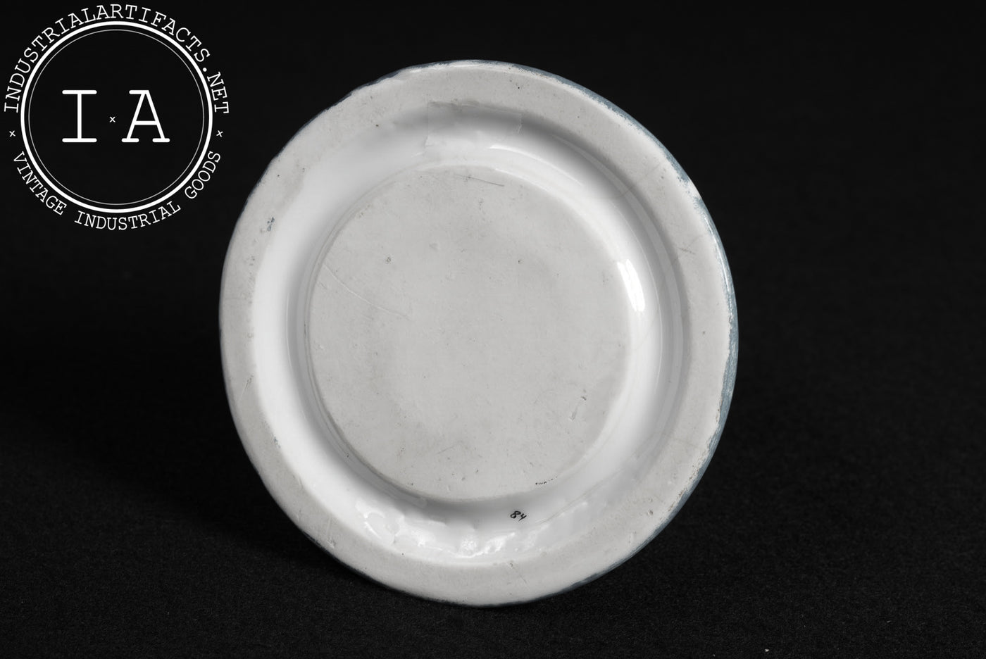 Dewar’s White Label Figural Globe Ceramic Match Holder