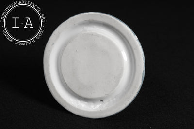 Dewar’s White Label Figural Globe Ceramic Match Holder