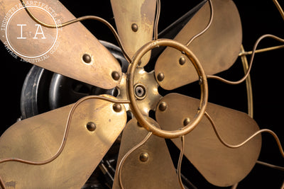 Antique Robbins & Myers Co. Desk Fan