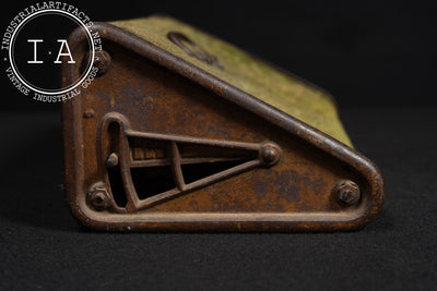 Early 20th Century Coal-Heated Automobile Foot Warmer