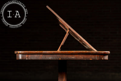 Late 19th Century Adjustable Over-Bed Reading Stand