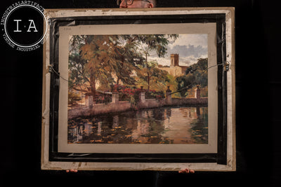 Leopard | Framed Oil Painting