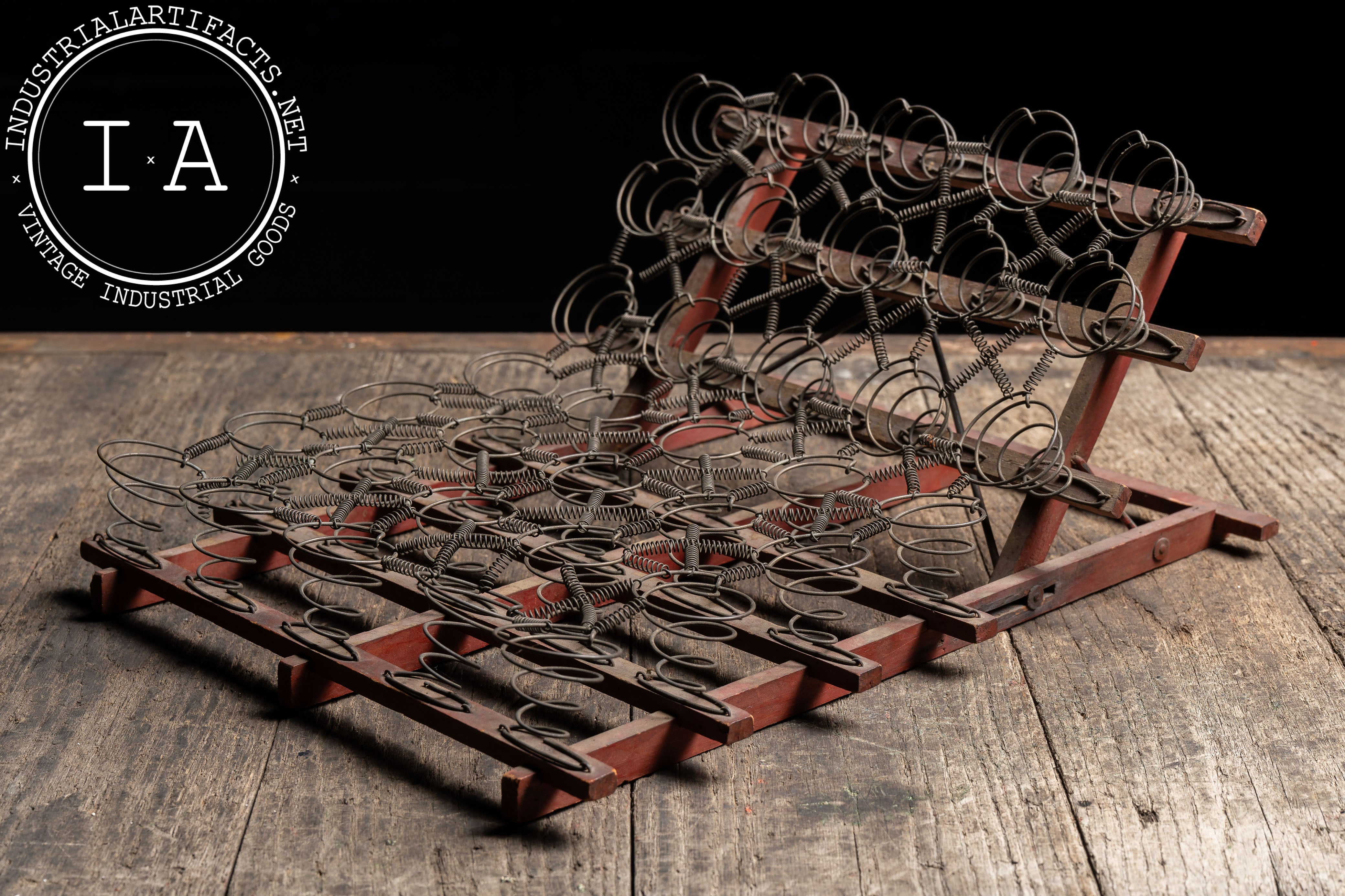 Antique Salesman Sample Adjustable Box Spring – Industrial Artifacts