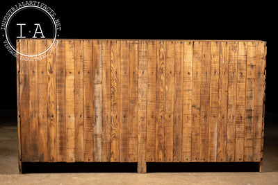 Early 20th Century Oak 12-Drawer Haberdashery Cabinet