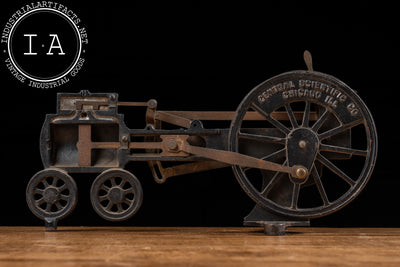 Early 20th Century Cast Iron Cutaway Steam Engine Demonstrator